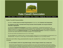 Tablet Screenshot of katecavett.com